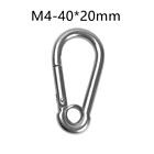 Secure and Versatile Stainless Steel Snap Carabiner for Hanging Buckle