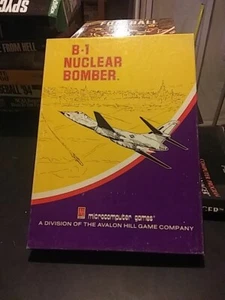 Avalon Hill B-1 Nuclear Bomber Cassette Microcomputer Game - Picture 1 of 5