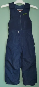 BOYS GIRLS SNOZU BLUE GREEN FLEECEUPPER TOP SNOW PANTS SUSPENDERS OVERALL BIBS 5 - Picture 1 of 14
