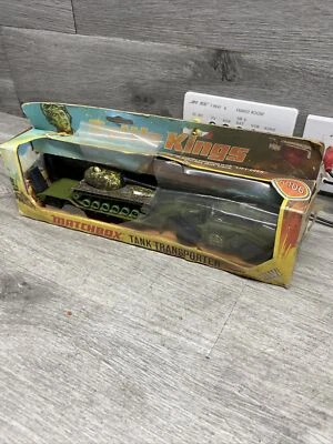MATCHBOX BATTLE KINGS K-106 Tank Transporter With Original Box - Image 1 of 4