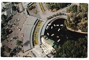 FLORIDA'S SILVER SPRINGS Aerial View Gift Shops Restaurants FL Postcard - Picture 1 of 2