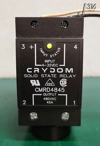16086 CRYDOM Solid State Relais, 4-32VDC, 45A, 480VAC (Neu) CMRD4845 - Bild 1 von 6