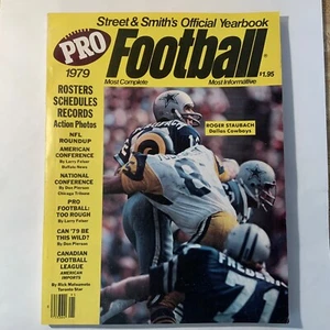 1979 Street & Smith’s Pro Football Yearbook Roger Staubach Cover - Near Mint - Bild 1 von 3
