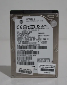 Hitachi 250GB Travelstar 2.5" Laptop Hard Disk Drive SATA HTS545025B9A300 (USA) - Picture 1 of 7