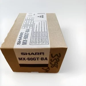 Genuine Sharp MX-60GT-BA Black Toner Cartridge for MX-3070 MX-4070 MX-5070 - Picture 1 of 1