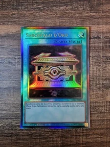 SARCOFAGO D' ORO • Rara Collector • RA02-IT052 • Prima Edizione • Yugioh! ITA - Foto 1 di 1