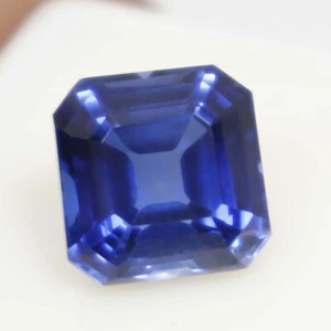 Natural Blue Sapphire Faceted 7.65 Ct GIE Certified Cut Loose Gemstone 1048 - Picture 1 of 9