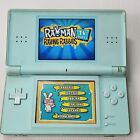 Nintendo DS Lite Ice Blue Console + Simpson Case *TESTED & WORKING* Light Blue 