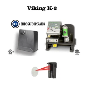 Viking K-2 Automatic Residential Slide Gate Operator With Safety Photocell - Picture 1 of 1