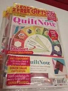 Quilt Now,No.1 Guide To Fabric&Patchwork,2 Free Gifts Included Issue 44 - Imagen 1 de 3