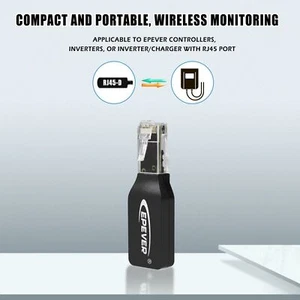EPEVER MPPT Solar Controller Inverter Wifi and Bluetooth Adapter WiFi/BLE RJ45 D - Picture 1 of 14