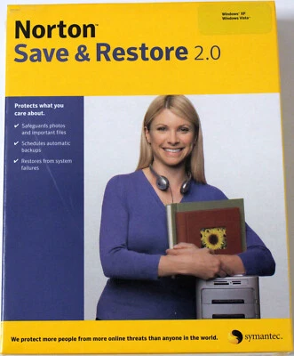Symantec Save & Restore 2.0 - Windows - Englisch - NEU - Bild 1 von 4