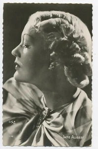 BP641 Carte Photo vintage card RPPC Jane Aubert Comédienne actrice - Picture 1 of 1