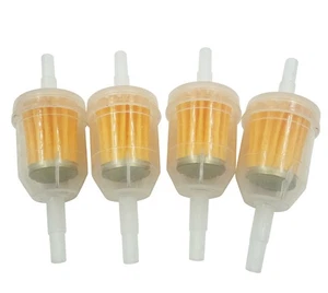 10PCS Motor Inline Gas Oil Fuel Filter Small Engine For 1/4'' 5/16" Line - Picture 1 of 7