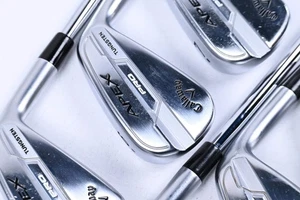 Callaway Apex Pro 21 Irons / 5-PW / Stiff Flex Elevate ETS 115 Shafts - Picture 1 of 7