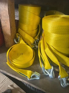 Losende für Zurrgurt 1-tlg. ohn Ratsche , Spitzhaken mit Sicherung - 2500/5000 - Bild 1 von 5