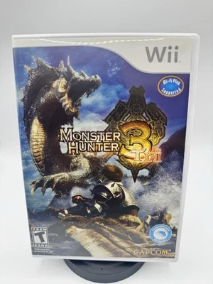 [Near Mint Disc] Monster Hunter 3 Tri ( Nintendo Wii,  2010) Complete CIB - Image 1 of 4