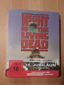 Night of the living Dead Steelbook 4K UHd & Blu-Ray 35 th Edition neu ovp - Bild 1 von 2