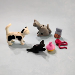 Playmobil Katzen Kätzchen mit Spielzeug Futter Tiere B6 - Bild 1 von 1