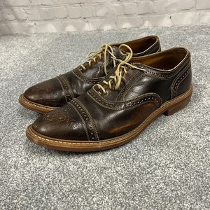$ 395 Allen Edmonds Herren Port Washington Strandmok Leder Kappe Zehe Schuhe 12 D - Bild 1 von 9
