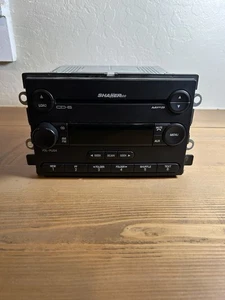Shaker 500 Radio 2006 Ford Mustang MP3 AUX 6-Disc CD 6R3T-18C815-GE OEM Untested - Picture 1 of 6