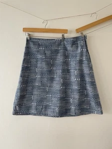 Falda Seasalt Potter Reino Unido 16 Azul Algodón Orgánico Primavera Verano Boho Hippie (49) - Imagen 1 de 6