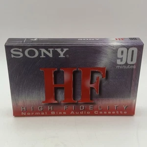 Sony HF 90 Normal Bias leere Audiokassette - 90min NEU FABRIKVERSIEGELT - Bild 1 von 6