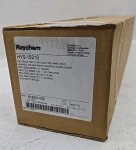 Raychem HVS-1521S Spleiß-Kit 15KV Inline mit Metallband & Drahtschild 0,65-1,05 Zoll - Bild 1 von 3
