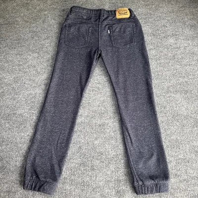 Pantalones de chándal Levis tejidos para niños talla L 12-13 años gris oscuro salón ocio informales deportes Foto 1 de 4