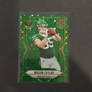 2025 Panini Elite Disco Mason Taylor #124 New York Jets Color Match RC - Bild 1 von 2