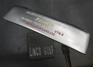 Fisher CTS-2 Putter 84cm Length Steel Shaft WestGolf Grip - Picture 1 of 8