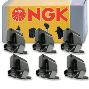 6 pc NGK 48633 U1085 Ignition Coils for UF198T UF198 UF-198 IC410SB IC410 ix - Picture 1 of 5