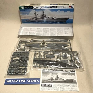 Tamiya CA-35 Indianapolis US Navy Cruiser Model Kit 1:700 - 31804 - Foto 1 di 7