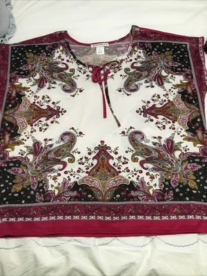 Blusa mujer claudia richard talla M Fushia Foto 1 de 4