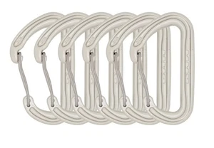 DMM - Spectre silver confezione da 6 moschettoni moschettoni a scatto arrampicata - Foto 1 di 2