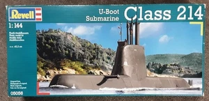 Revell 1/144 Sottomarino Classe 214 Modellino Plastica Kit # 05056 - Foto 1 di 1
