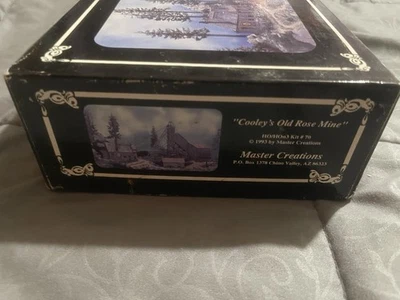 Master Creations Cooley’s Old Rose Mine 70 Ho HOn3 Industrial Kit - NEW - Image 1 of 3