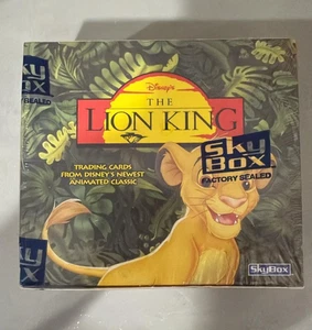 The Lion King Series 1 Trading Cards - 36 Packs Skybox, Factory Sealed Box - Bild 1 von 3