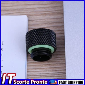 Prolunga base tubo di raffreddamento ad acqua per PC con filettatura G1/4 da 10 - Photo 1/9