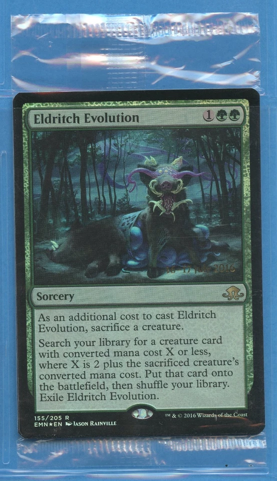 MTG: PreRelease Promo: Eldritch Moon: Eldritch Evolution: FOIL: SEALED - Image 1 of 2