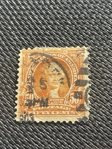 Antike US Briefmarke Scott #310 Thomas Jefferson guter gebrauchter Zustand - Bild 1 von 2