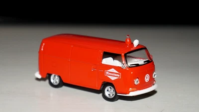 Volkswagen Van Panel Bus Firestone 1969 Greenlight edición limitada réplica 1/64 Foto 1 de 3