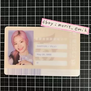 Tarjeta de identificación DAHYUN DOS VECES - #TWICE2 - tarjeta fotográfica oficial JAPÓN 2a mejor versión del álbum. A - Imagen 1 de 12