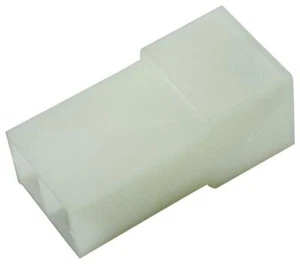 TAB HOUSING, FASTIN-FASTON, 2 WAY, FOR USE WITH FASTIN FOR AMP - TE CONNECTIVITY - Picture 1 of 1
