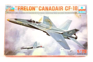 Avión de combate ESCI Frelon Canadair CF-18, kit modelo italiano 9040 caja abierta de colección - Imagen 1 de 11