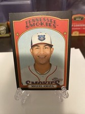 2021 Topps Heritage Minor League Edition Black Border /50 Miguel Amaya #137