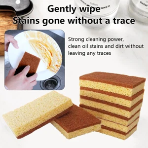 8Pack Eco-friendly Plastic Free Kitchen Sponge 100% Biodegradable Compostable UK - Picture 1 of 9