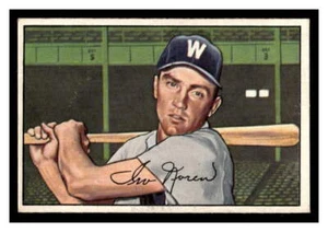 1952 Bowman Baseball #63 Irv Noren 52BBB - Picture 1 of 2