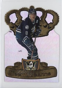 1997-98 Pacific Crown Collection Gold-Crown Die-Cuts Teemu Selanne #2 HOF