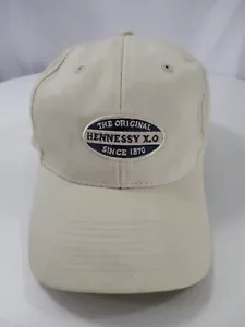 Hennessy X.O. Henny Hat Cap Strap Back White Adjustable Cognac Liquor Bar Men's - Picture 1 of 16